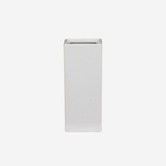 Scopino in ceramica bianca R21